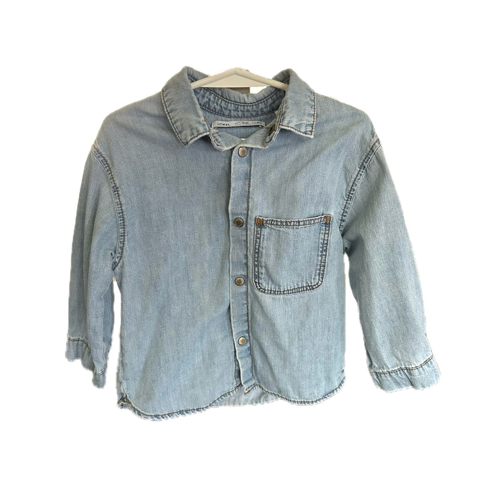 ZARA Light Blue Denim Jacket